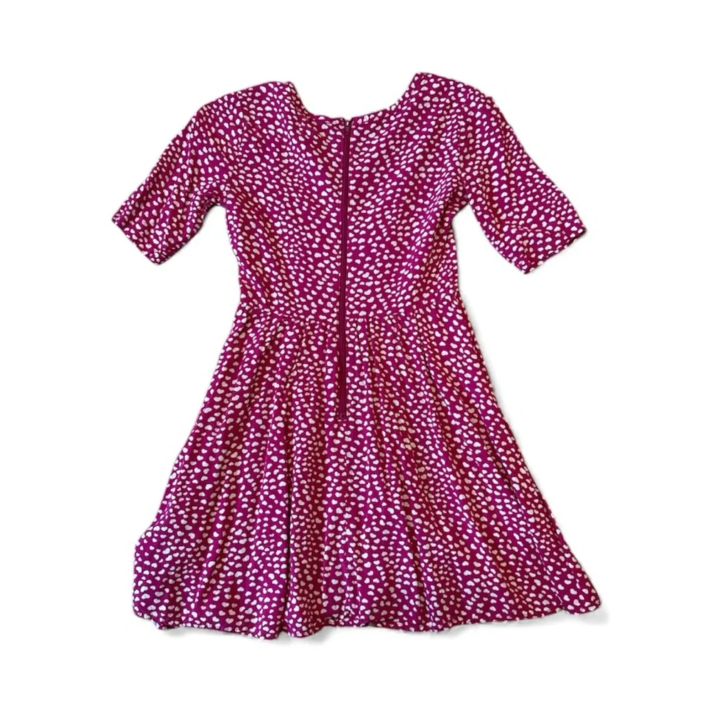 Old Navy Fuchsia Polka Dot Kids Dress